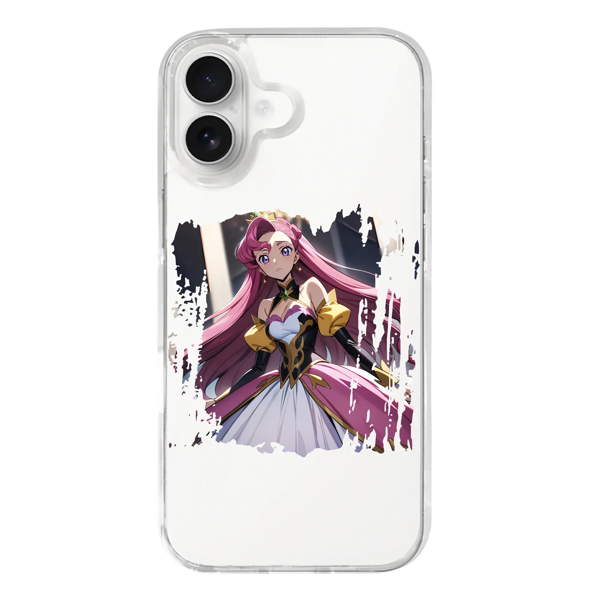 コードギアス 反逆のルルーシュ グッズ ユーフェミア・リ・ブリタニア - iPhone 17シリーズ 透明スマホケース – 薄型・耐衝撃・精密フィット保護カバー